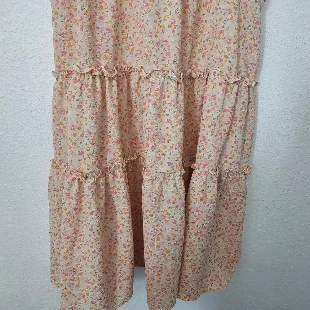 Liberty Love Girls Floral Boho Style Dress Size Medium